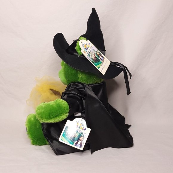 Build-A-Bear Wizard of Oz Wicked Witch Bear with Complete Outfit Stuffed Animal - Picture 2 of 5